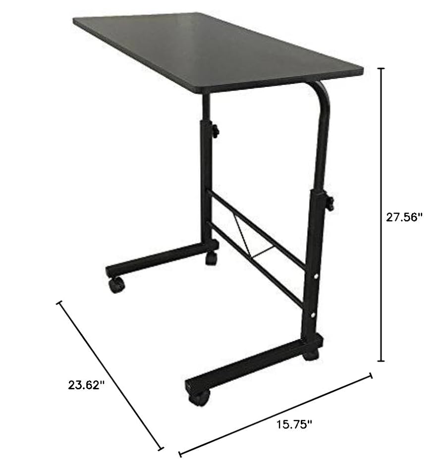 Amazon.com: MTFY Sofa Sidle Table with Wheels,Mobile Snack